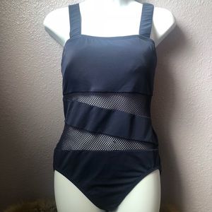 DKNY Navy Blue Swimsuit